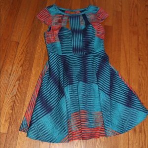 Plenty by Tracy Reese Cutout Stripe Dress